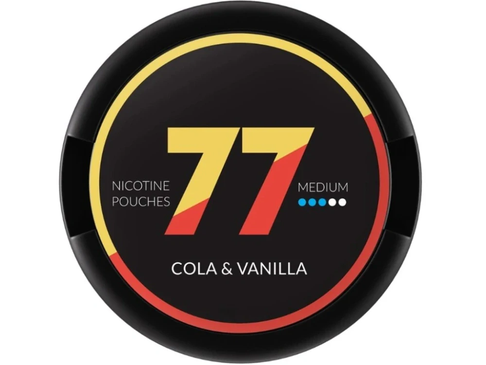 77 POUCHES - Medium Cola Vanilla