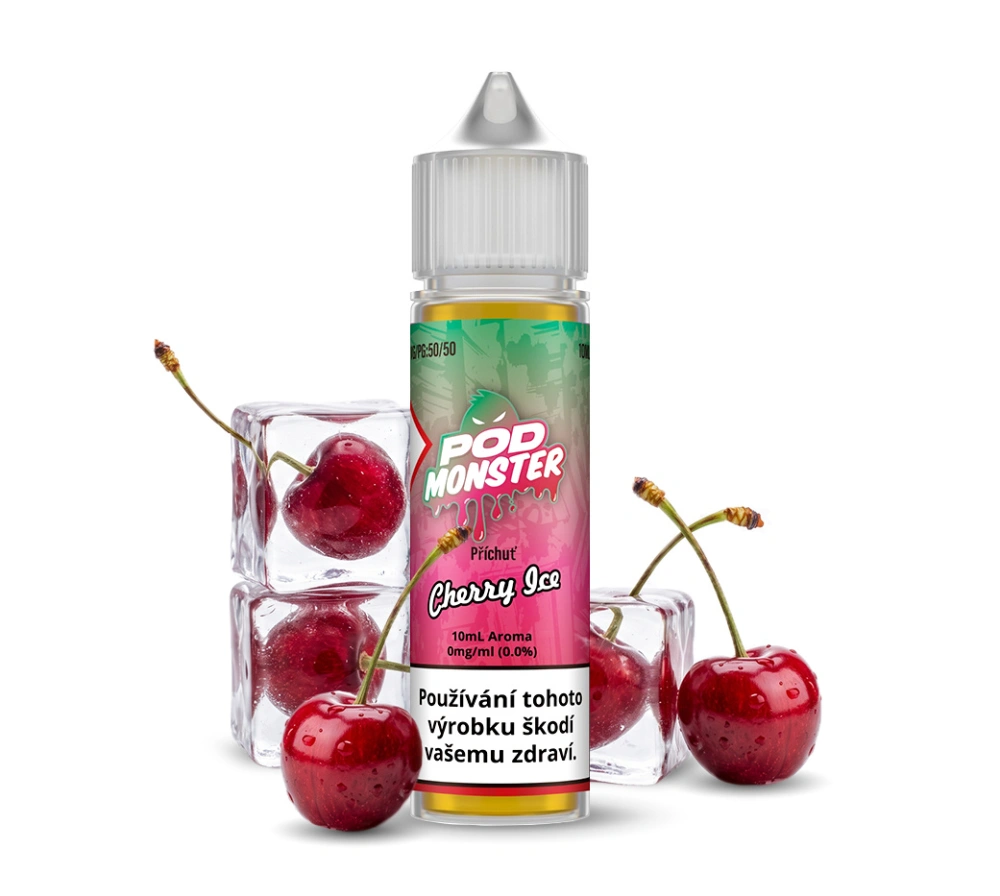 Příchuť POD Monster S&V: Cherry Ice (Ledová třešeň) 10ml