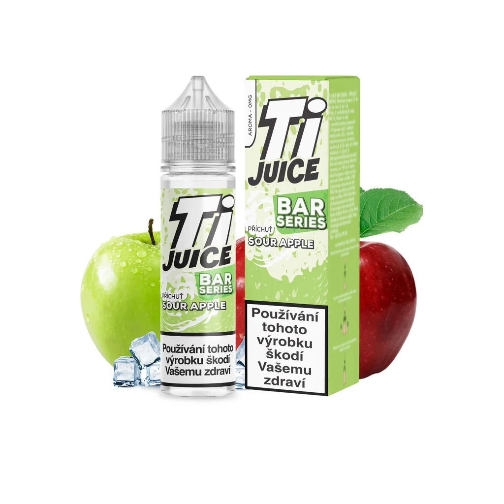 Příchuť TI Juice Bar Series Sour Apple SnV 10ml