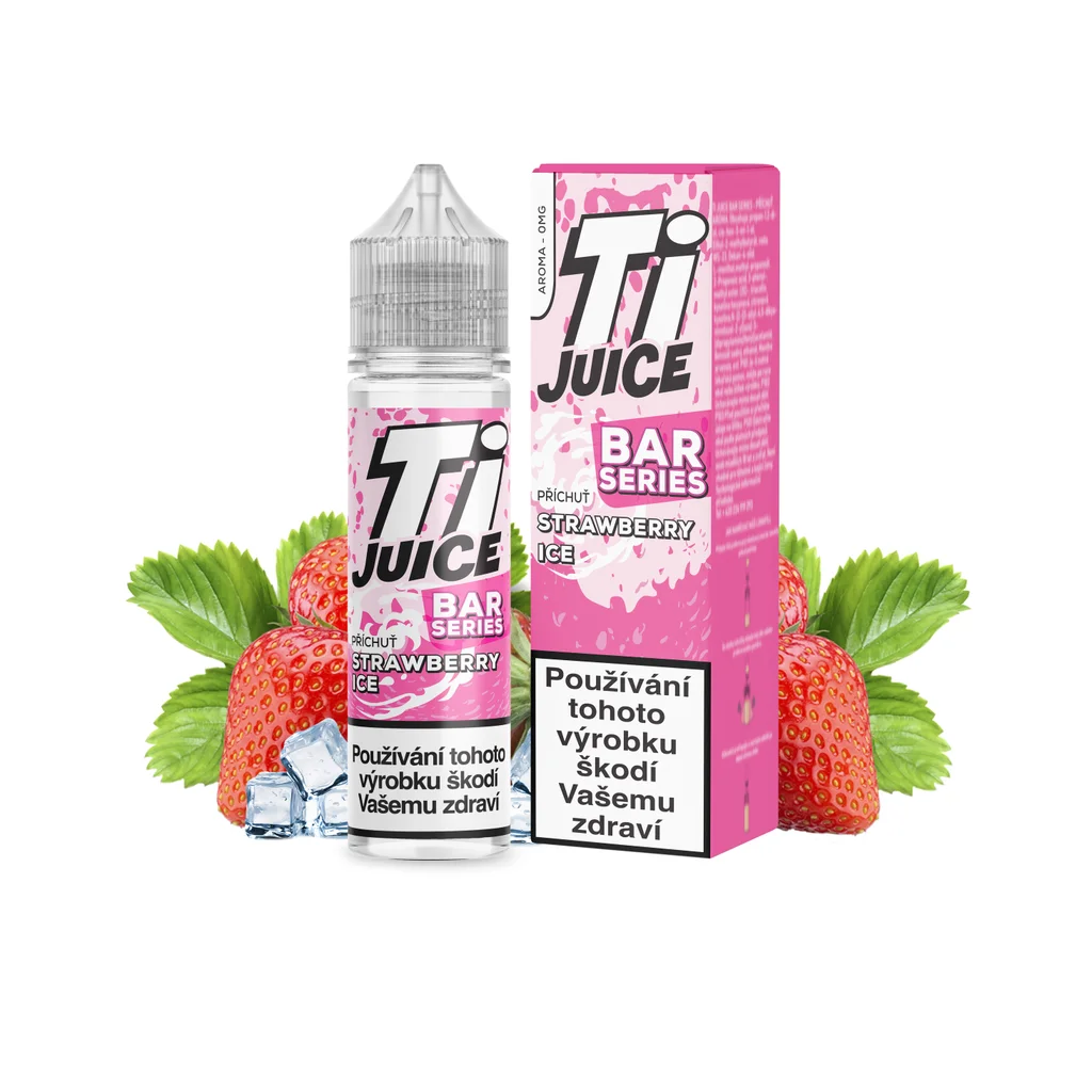 Příchuť TI Juice Bar Series Strawberry Ice SnV 10ml