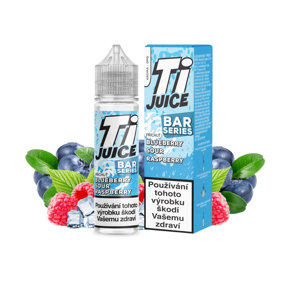 Příchuť TI Juice Bar Series Blueberry Sour Raspberry SnV 10ml