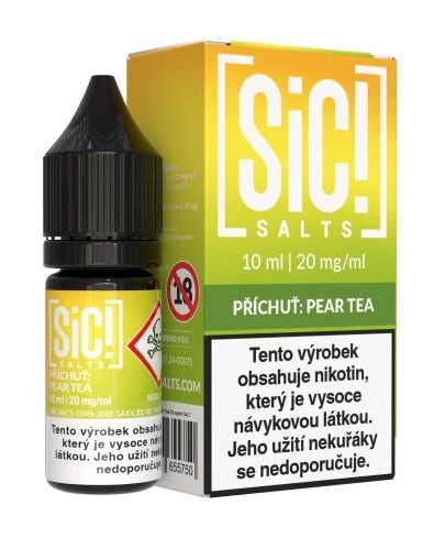 Liquid SIC! Salts - Pear Tea 10ml - 20mg