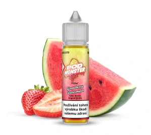 Příchuť POD Monster S&V: Strawberry Watermelon (Jahoda a vodní meloun) 10ml