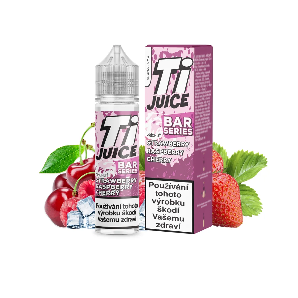 Příchuť TI Juice Bar Series Strawberry Raspberry Cherry SnV 10ml